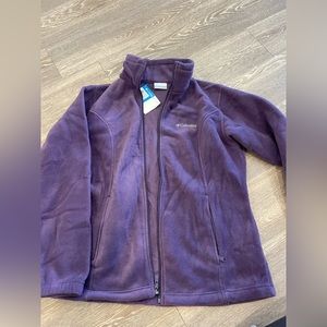 Columbia fleece zip up NWT!